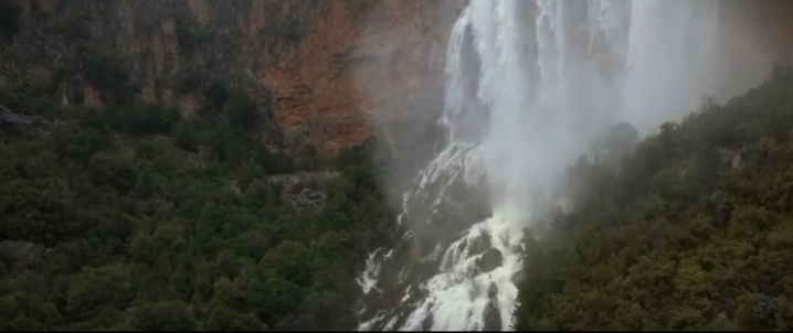 (VIDEO) Nel video di Danilo Atzori, le bellissime e impetuose cascate di Lequarci, Ulassai