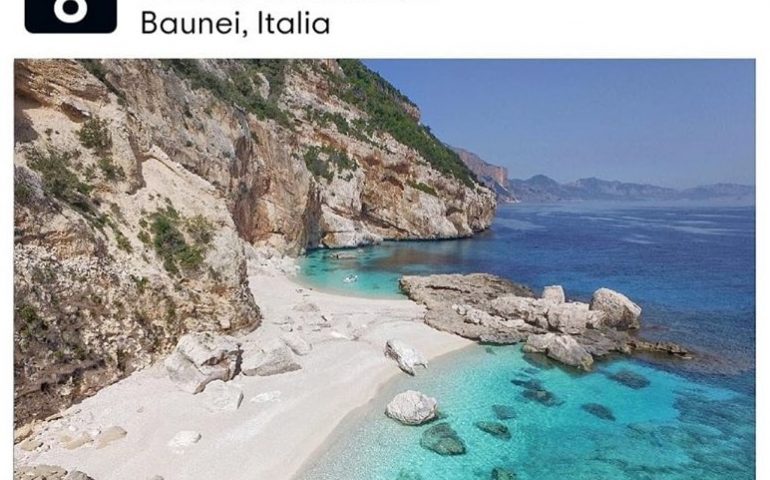 Cala Mariolu tra le 25 spiagge più belle d’Europa secondo Tripadvisor. Corrias: “A noi il dovere di preservarla”