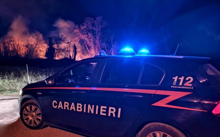 San Teodoro, incendio nel pomeriggio: in fumo due ettari