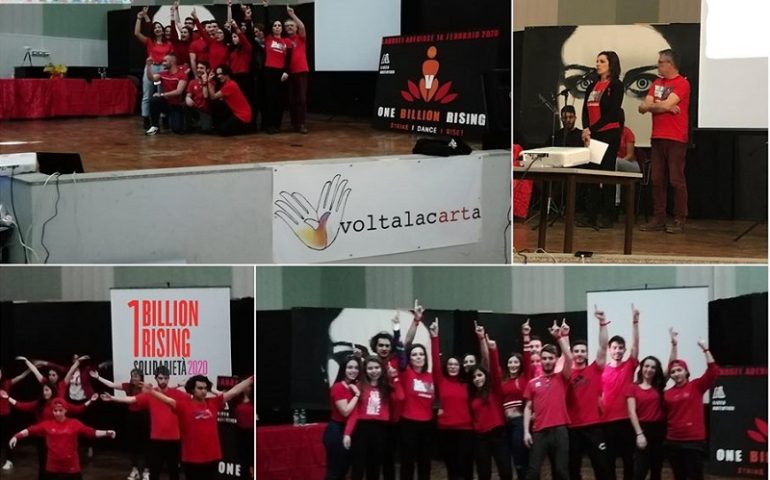 Tutti uniti per dire NO! alla violenza sulle donne: One Billion Rising 2020 ieri a Lanusei