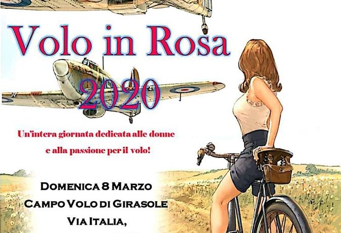 Volo in Rosa 2020: l’iniziativa dell’AvioClub Ogliastra per l’8 marzo
