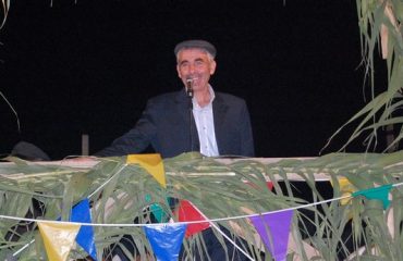 Foto del grande poeta improvvisatore Bruno Agus.