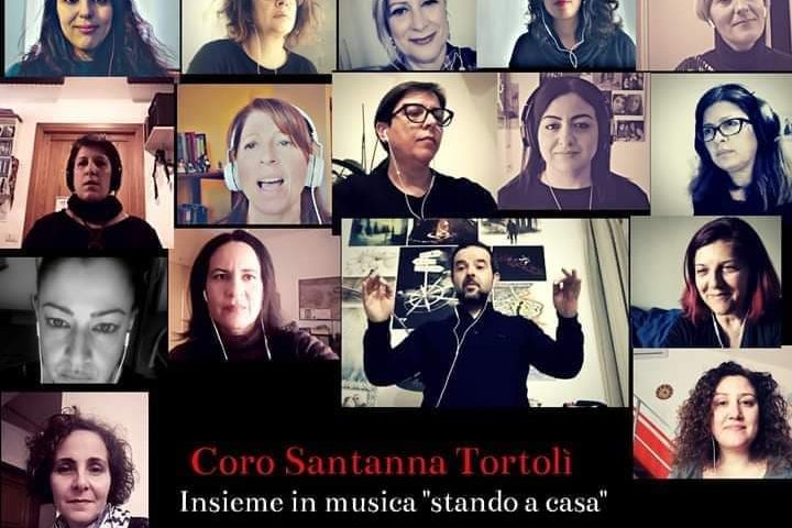 La fotonotizia. “Insieme in musica restando a casa”: l’dea del coro Sant’Anna di Tortolì