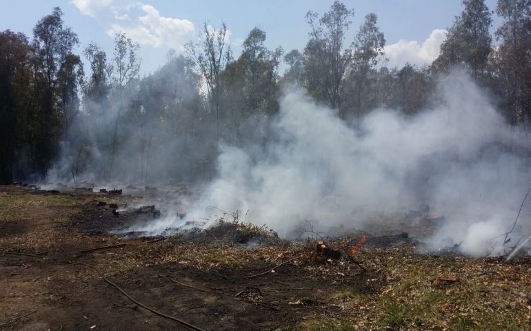 Bari Sardo, fiamme a Planargia: intervengono i Vigili del fuoco
