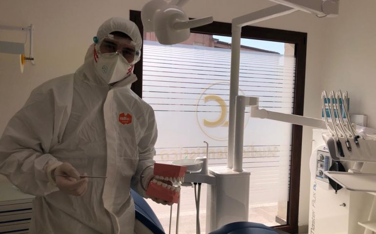 Ogliastra solidale. Lo studio dentistico Luca Contu dona 15mila euro di trattamenti odontoiatrici a chi è impegnato nell’emergenza Covid-19