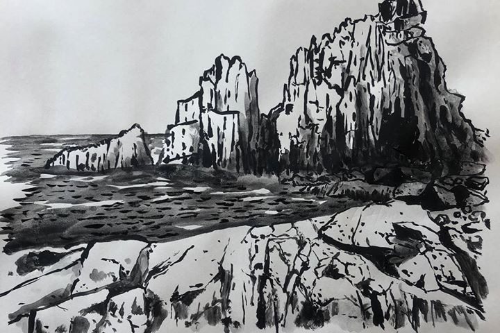 (FOTO) “Forza Sardegna”: la Sebaderia di Tokio dedica splendidi disegni ai paesi dell’Isola
