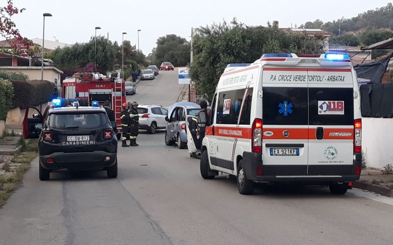 Porto Frailis, scontro tra auto