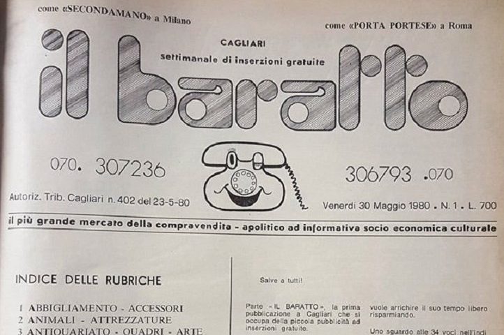 Accadde oggi. Il 30 maggio 1980 viene pubblicato il primo numero de “Il Baratto”