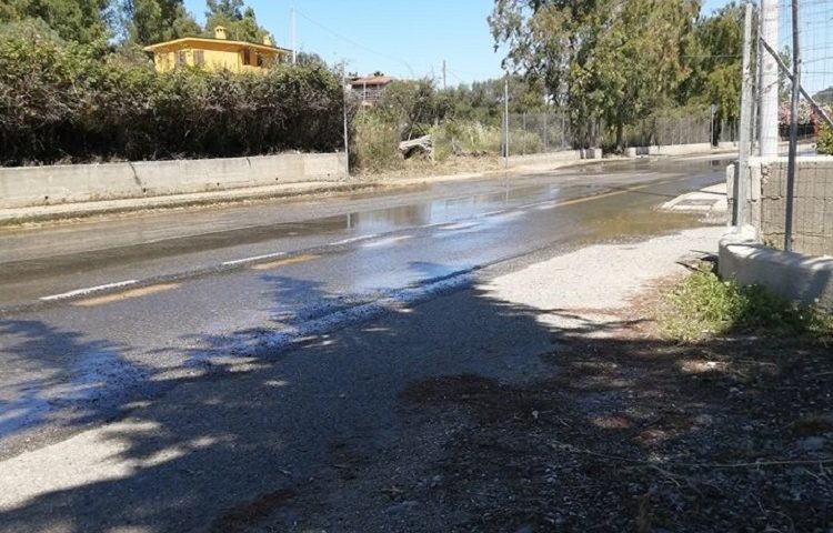 Cardedu, importante perdita d’acqua: possibili problemi in alcune zone