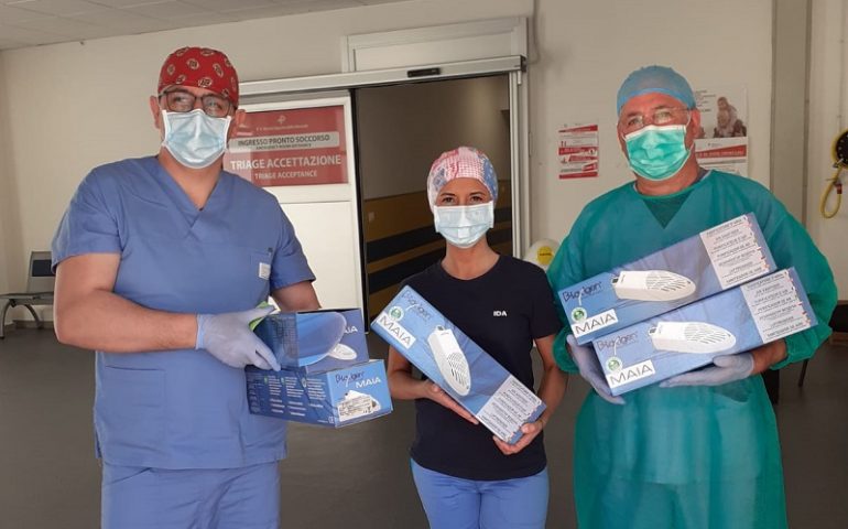 Il buon cuore dei 40enni di Villagrande e Villanova: oggi la consegna di sanificatori al pronto soccorso di Lanusei