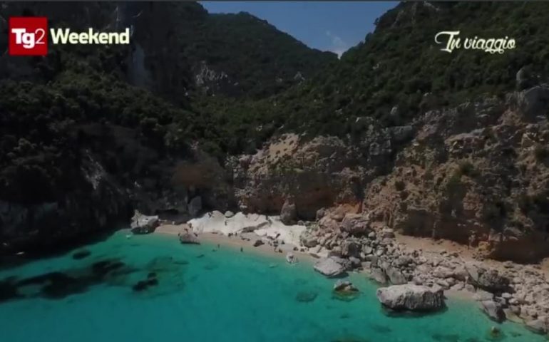 TG2 Weekend: Baunei e una delle sue perle, Cala Goloritzé, al centro del servizio