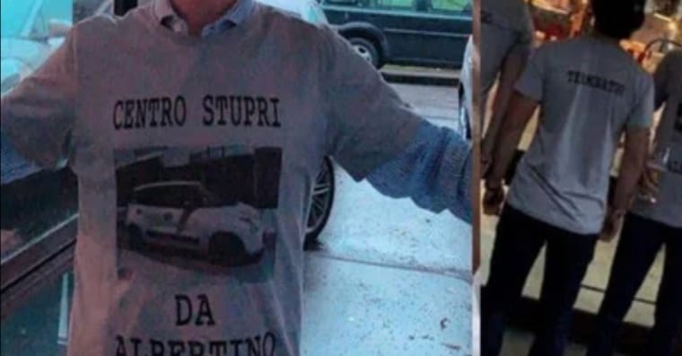 “Centro stupri” scritto sulla maglietta e sul tavolo in discoteca: la “bravata” di sette ragazzi indigna il web