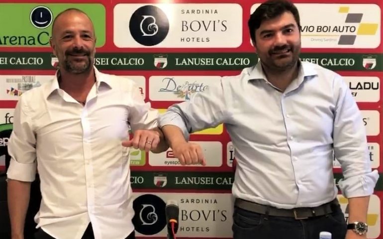Presentazione nuovo allenatore Lanusei Calcio: Greco.