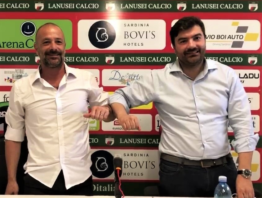 Presentazione nuovo allenatore Lanusei Calcio: Greco.