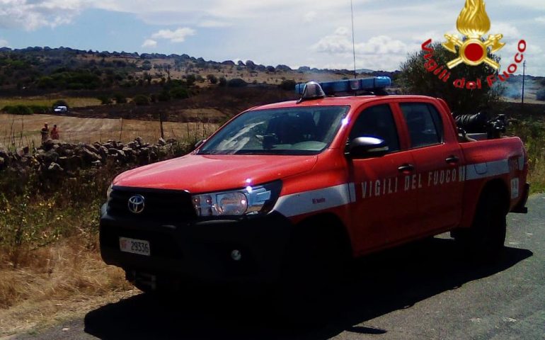 Orani, incendio vegetazione e sterpaglie: in fiamme 6 ettari