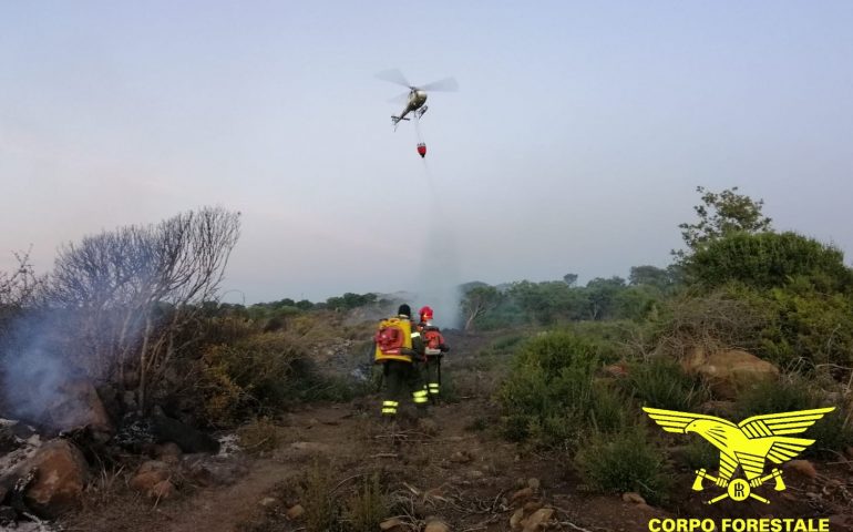 Anche oggi giornata di incendi. Dopo Sassari, fiamme a Fonni e Castelsardo