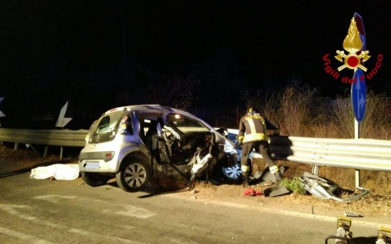 Tragico incidente a Decimomannu: un morto e 4 feriti gravi, tutti 20enni