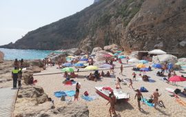 Cala Mariolu, controllata dai barracelli di Baunei.