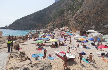 Cala Mariolu, controllata dai barracelli di Baunei.