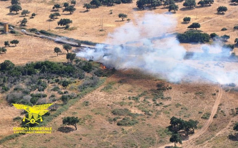 Bonorva: continua l’incubo incendi. Fiamme fin dalle prime luci dell’alba