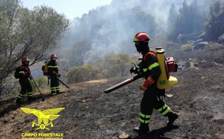 Un’altra giornata di fuoco nell’Isola: 20 gli incendi divampati ieri in Sardegna