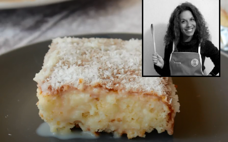 Le ricette dei lettori. La torta fresca al cocco di Patrizia Frau, perfetta per l’estate