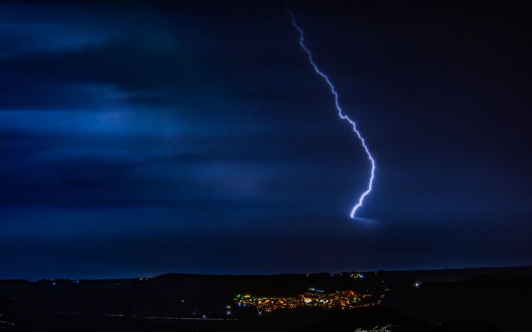 La fotonotizia. Il temporale che stanotte si è abbattuto sull’Ogliastra