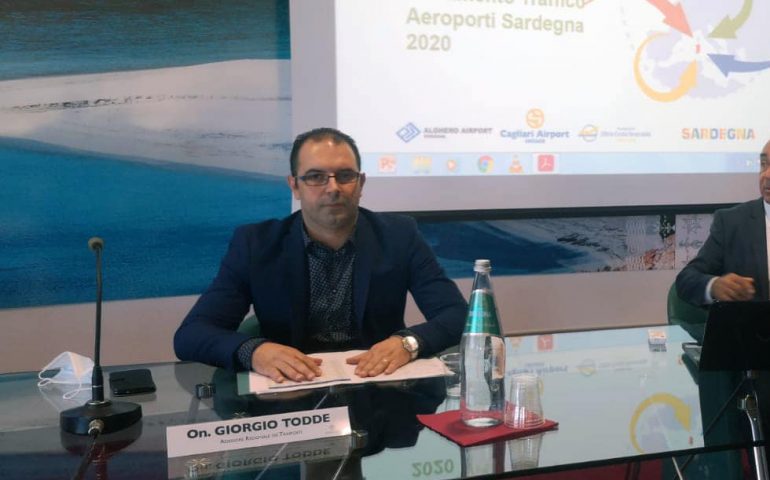 Traffico Aeroporti in Sardegna 2020. Giorgio Todde: “Al lavoro per nuovo bando di continuità territoriale”