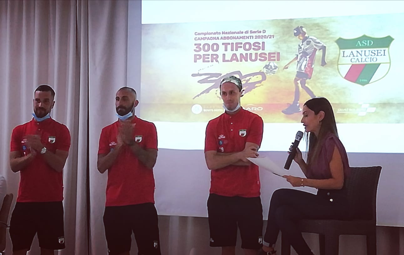 Presentazione della squadra del Lanusei Calcio per la stagione 19-20.