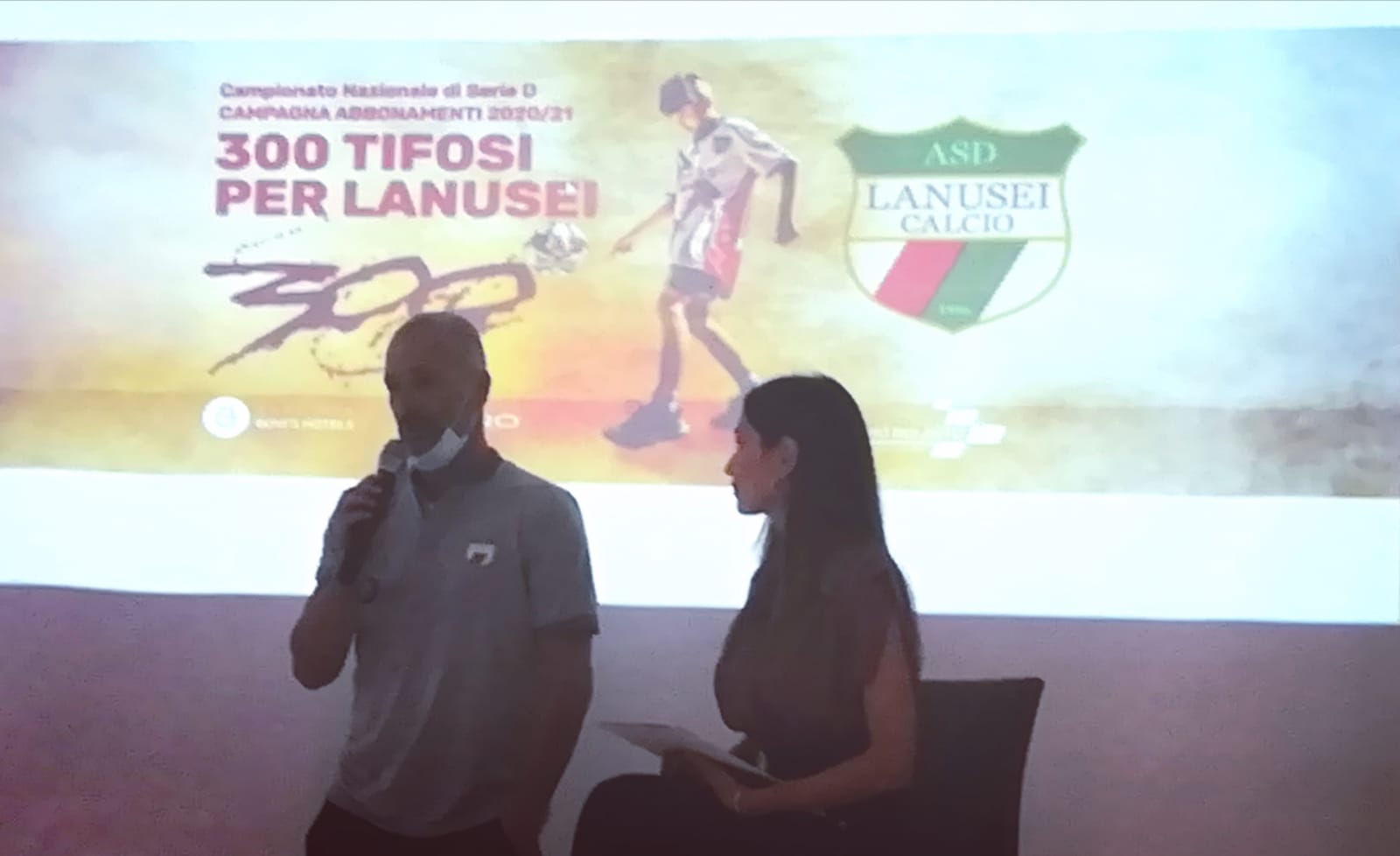 Presentazione della squadra del Lanusei Calcio per la stagione 19-20.