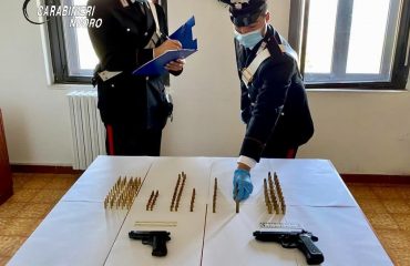 Scoperte armi e munizioni ad Ulassai dai Carabinieri.