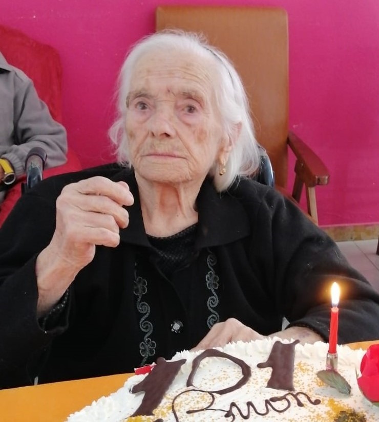 Seui. 101 anni di Assunta Piras.