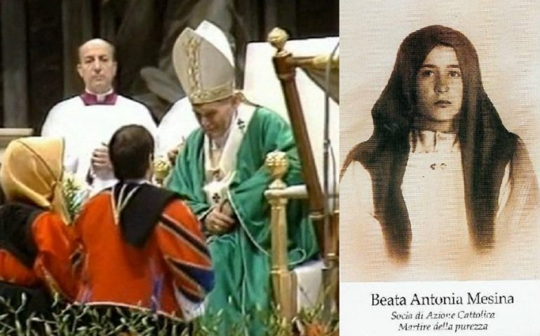 4 ottobre 1987: Antonia Mesina beatificata da Papa Giovanni Paolo II