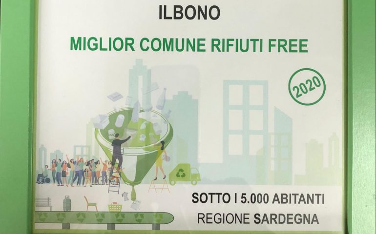 Ilbono primo in Sardegna per la raccolta differenziata. Piroddi: “Soddisfazioni che porterò sempre con me”