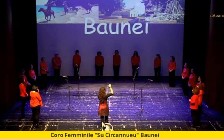 Coro femminile su Circanneu di Baunei.