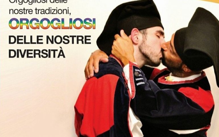 Nuoro comunali: esplodono le polemiche per bacio in manifesto Pd