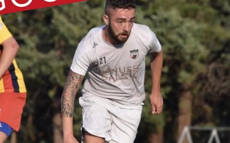 Nicola Raimo, giocatore del Lanusei Calcio.