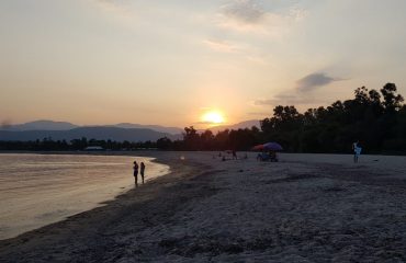 Tramonto a San Gemiliano a Tortolì.