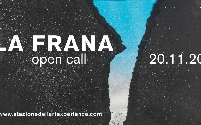 La Fondazione Stazione dell’Arte apre una call rivolta a tutti per raccontare online la propria interpretazione del concetto di “frana”