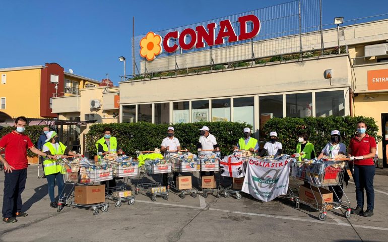 La solidarietà ai tempi del Coronavirus. L’Anteas Ogliastra regala la spesa ai bisognosi
