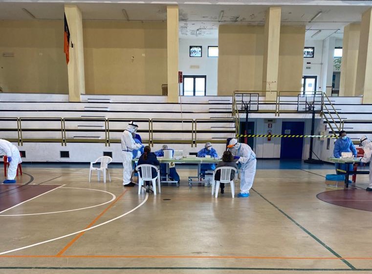 Screening Covid Lanusei.