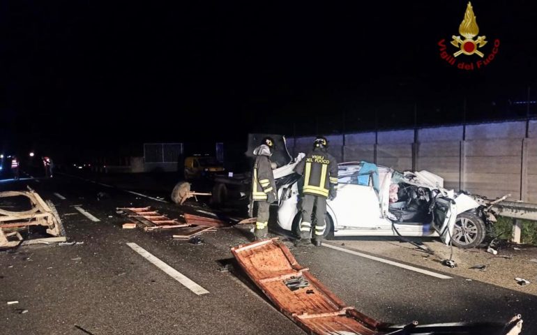 Ancora sangue sulle strade sarde, a Villasor incidente mortale: 2 vittime