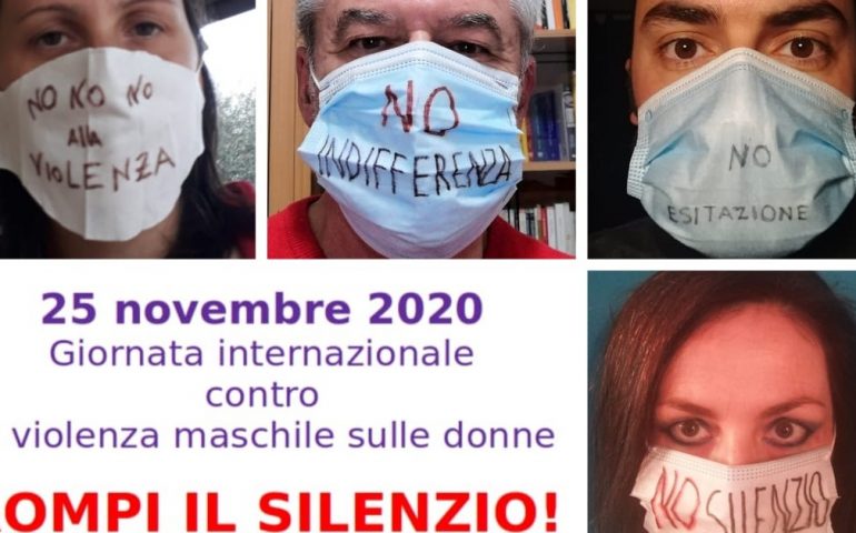 Giornata internazionale contro la violenza sulle donne. L’iniziativa di Voltalacarta: scrivi sulla mascherina a cosa vuoi dire NO!