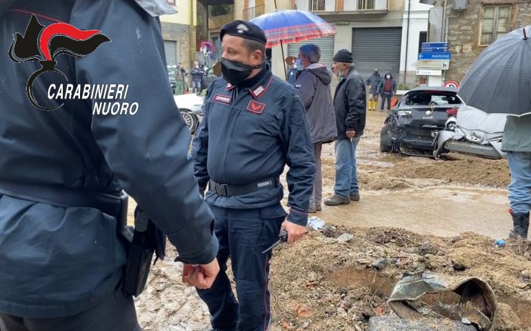 Bitti, 70enne invalido bloccato in casa a causa di fango e detriti: lo salvano i carabinieri