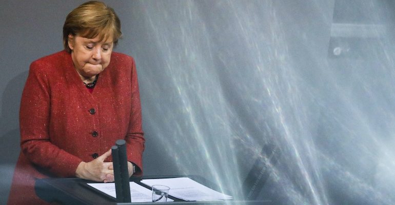 Covid-19, in Germania oltre 40mila morti. La cancelliera Merkel: “A breve la fase più dura”