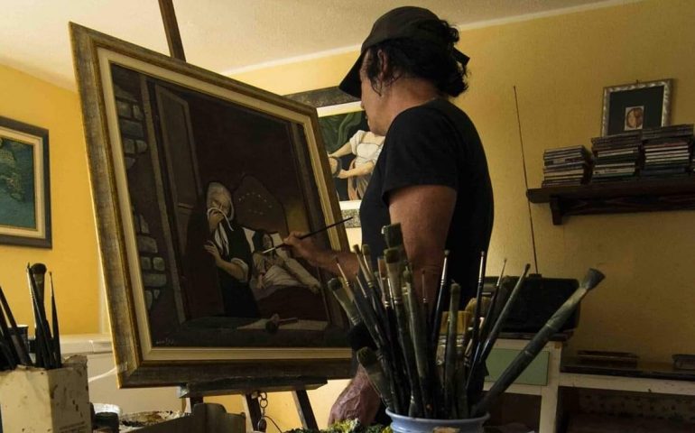 Il pittore gairese Aldo Pittalis è morto stamane: lascia nel cuore di tutta la comunità un vuoto incolmabile