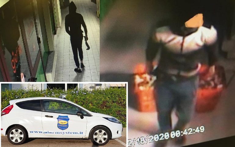 Sardegna, si introduce nella notte al Gieffe per rubare salsicce: furto sventato da Alarm System e Polizia