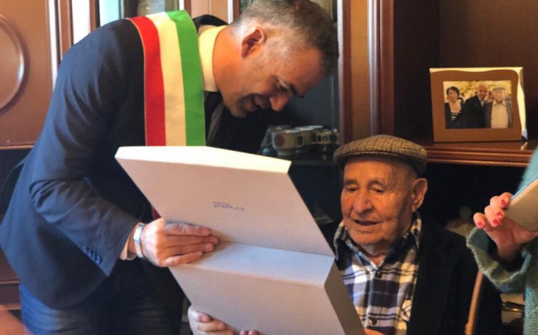 Jerzu, lutto per la scomparsa di “tziu” Giovanni Loi. Ieri aveva festeggiato 102 anni