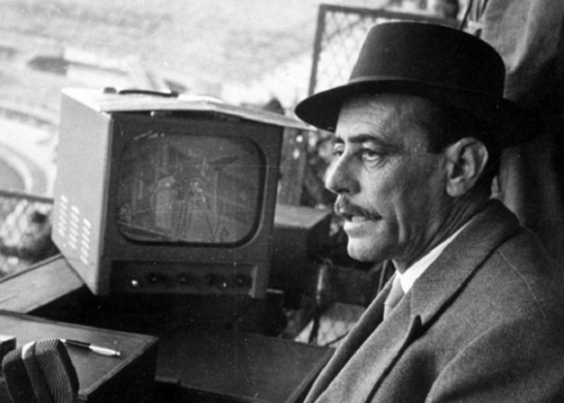 San Siro, 24 gennaio 1954. La tv italiana trasmette la prima partita di calcio