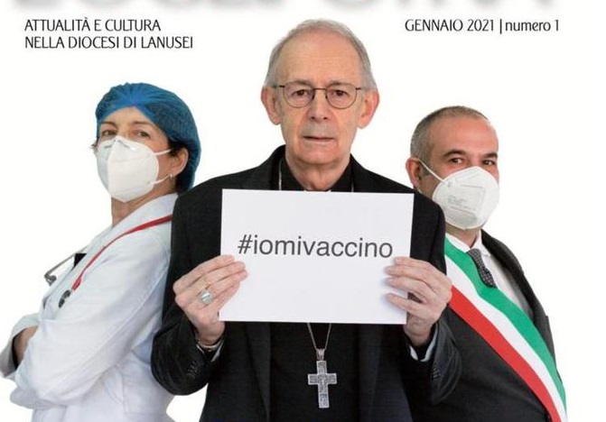 Covid, il vescovo Mura sul mensile diocesano: “Fiducia, oggi, vuol dire vaccinarsi”
